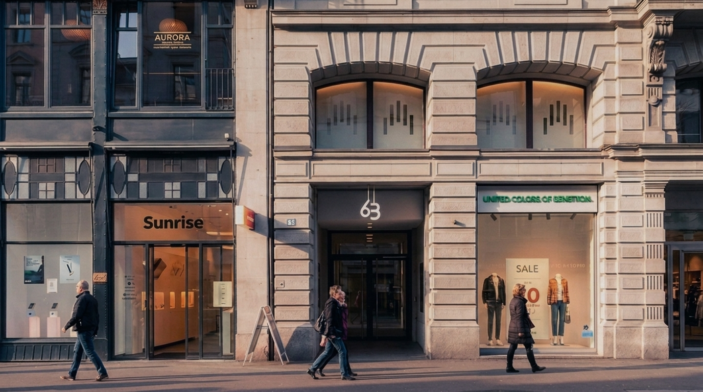 microagi's Zürich research lab on Bahnhofstrasse.